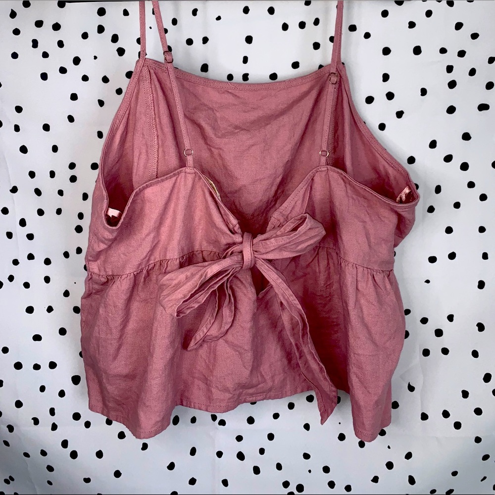 Tie Back LA Hearts Tank Top